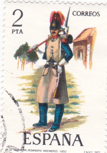 Gastador Regimiento Infantería 1850(17)