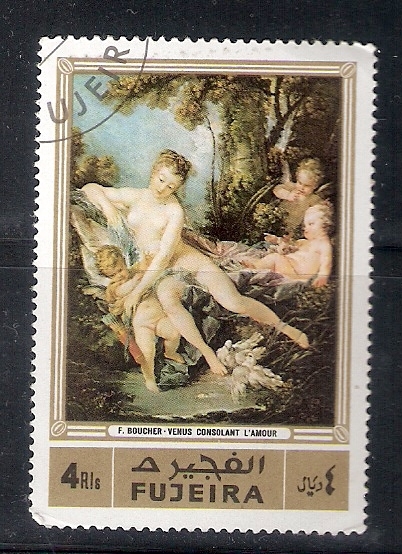 F. Boucherr: Venus consolando al amor.