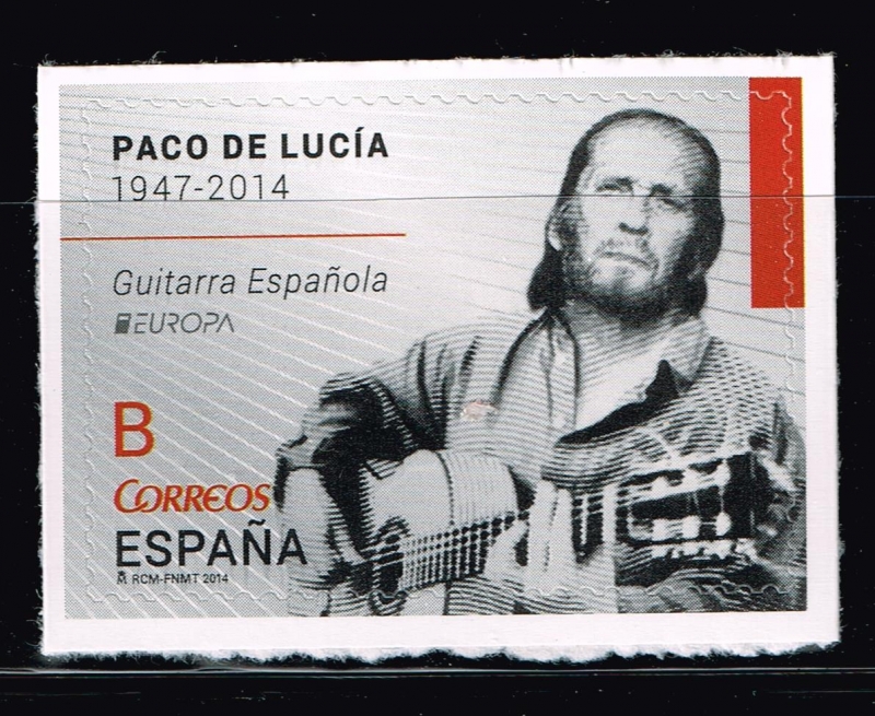 Edifil  4879  Europa.  Guitarra Española. 