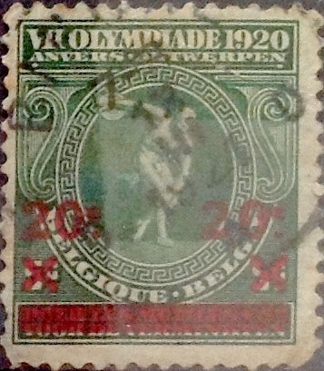 Intercambio 0,25 usd 20 cents. sobre 5+5 cents. 1921