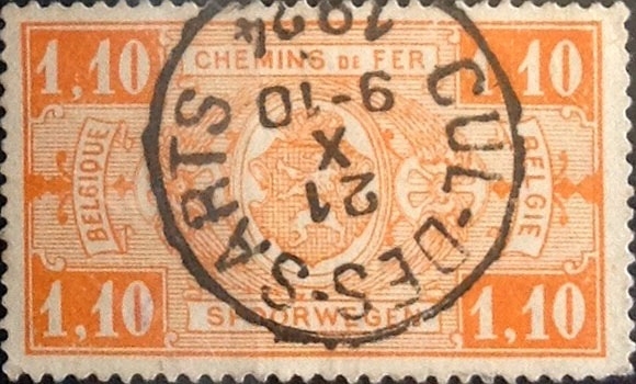 Intercambio 0,30 usd 1,10 francos 1923