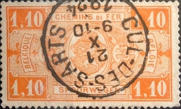 Intercambio 0,30 usd 1,10 francos 1923