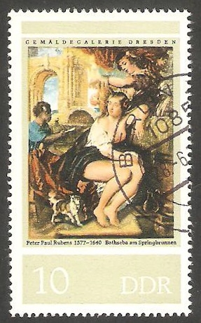 1905 - 400 anivº del nacimiento de Peter Paul Rubens, cuadro en la Galería de Dresde