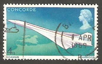 555 - Avión supersónico Concorde