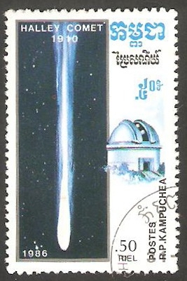 Kampuchea - Cometa Halley