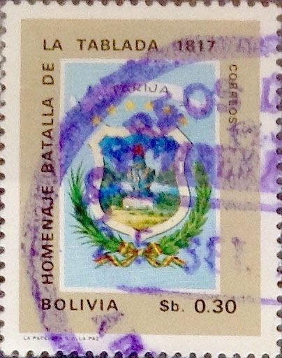 Intercambio 0,20 usd 0,30 bolivar 1968