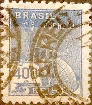 Intercambio 0,25 usd 400 reis 1940