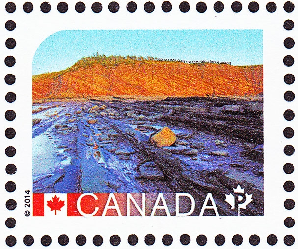 CANADA - Acantilados fosilíferos de  Joggins