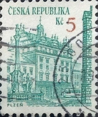 Intercambio 0,25 usd 5 koruna 1993