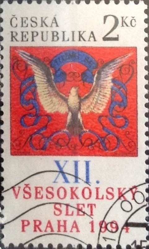 Intercambio crxf 0,20 usd 2 koruna 1994