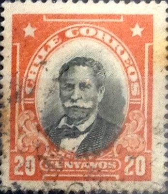 Intercambio 0,20 usd 20 cents. 1915