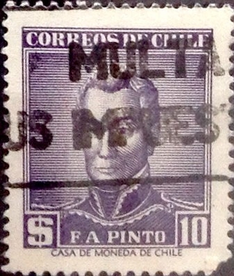  Intercambio 0,20 usd 10 pesos 1956