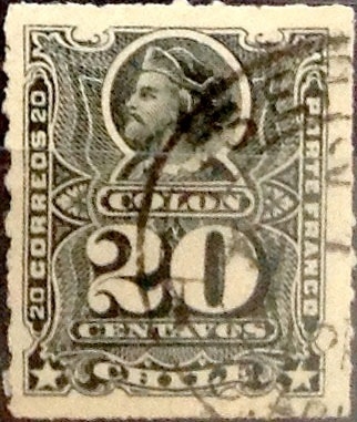  Intercambio 0,55 usd 20 cents. 1886