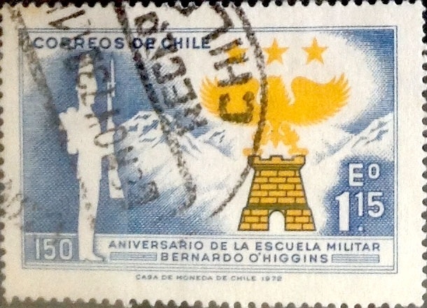 Intercambio 0,25 usd 1,15 escudos 1972