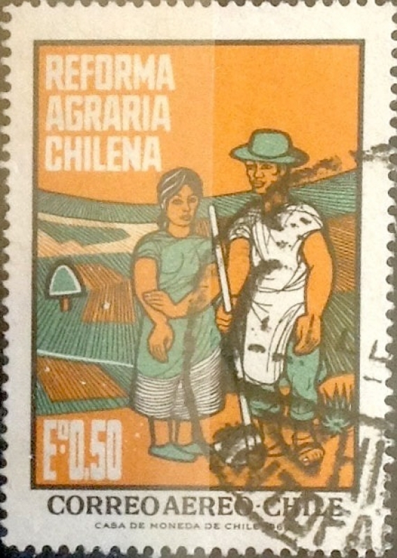 Intercambio 0,20 usd 50 cents. 1968
