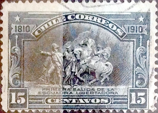 Intercambio 0,55 usd 15 cents. 1910
