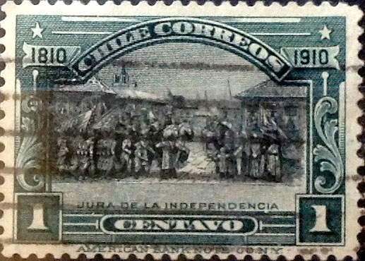 Intercambio 0,20 usd 1 cent. 1910