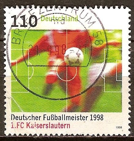  FC Kaiserslautern campeon de la Bundesliga 1997/98.