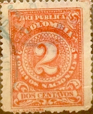 Intercambio 0,20 usd 2 cents. 1908