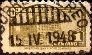 Intercambio 0,20 usd 1 cents. 1947