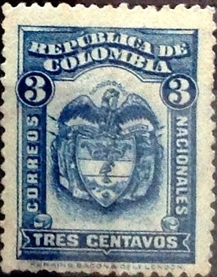 Intercambio 0,20 usd 3 cents. 1923