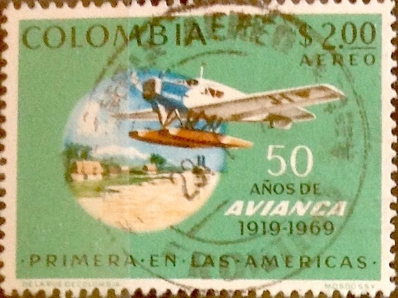 Intercambio dm1g 0,25 usd 2 peso 1969