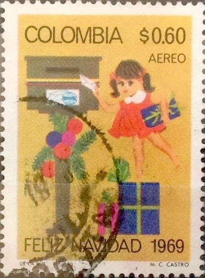Intercambio 0,20 usd 0,60 pesos 1969