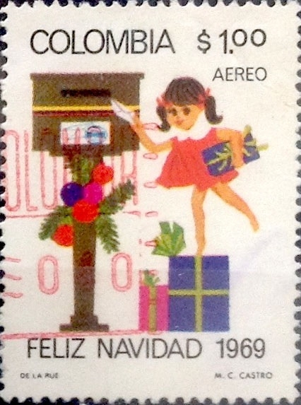 Intercambio 0,25 usd 1 peso 1969