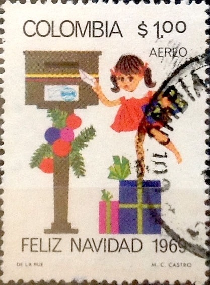 Intercambio nfxb 0,25 usd 1 peso 1969