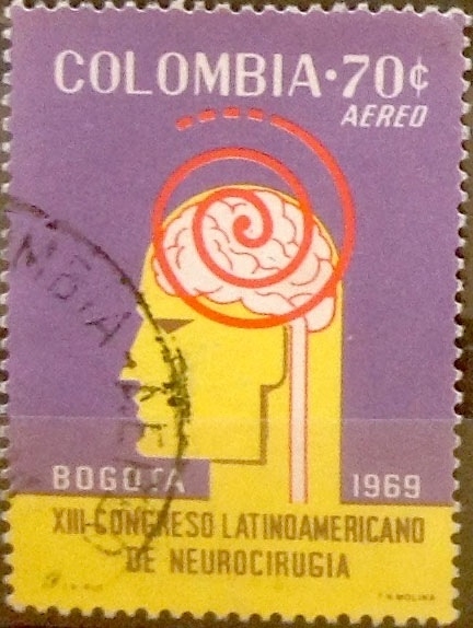 Intercambio 0,30 usd 70 cents. 1969
