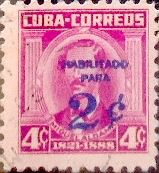 Intercambio 0,20 usd 2 sobre 4 cents. 1960