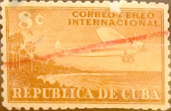 Intercambio 0,30 usd 8 cents. 1948