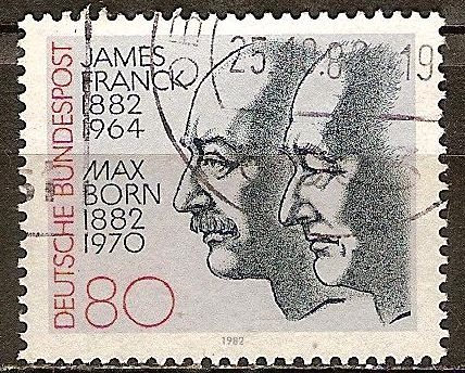 Centenarios de nacimiento de James Franck y Max Born (los físicos y los ganadores del Premio Nobel).