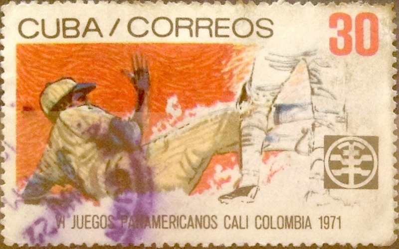 Intercambio 0,50 usd 30 cents. 1971