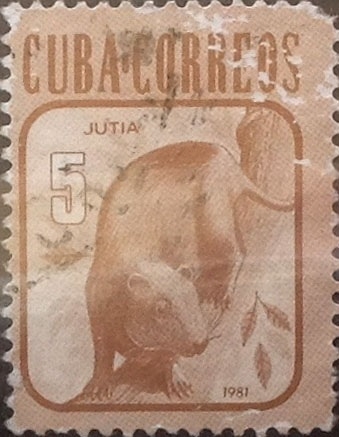Intercambio 0,20 usd 5 cents. 1981