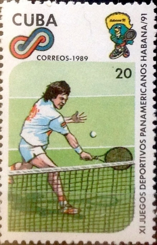 Intercambio 0,65 usd 20 cents. 1989