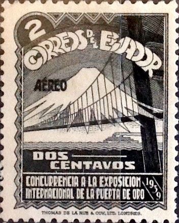 Intercambio 0,20 usd 2 cents. 1939