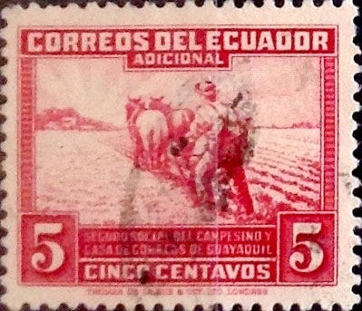Intercambio 0,20 usd 5 cents. 1940
