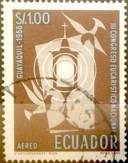 Intercambio 0,20 usd 1 Sucre 1958