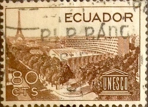 Intercambio 0,20 usd 80 cents. 1958