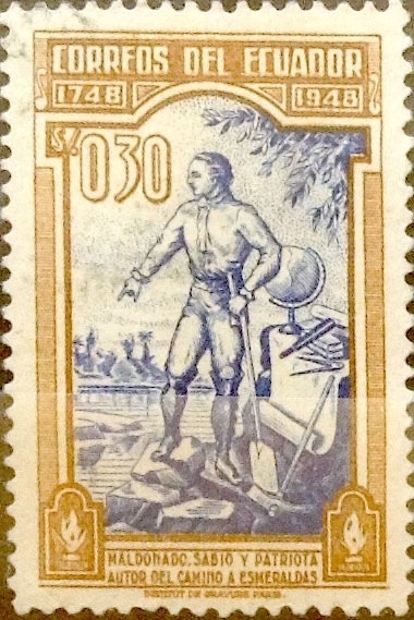 Intercambio 0,20 usd 30 cents. 1948
