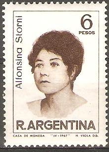 MUJERES  ARGENTINAS  FAMOSAS. ALFONSINA  STORNI,  ESCRITORA  Y  EDUCADORA.