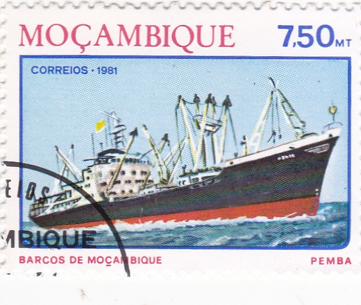 PEMBA -BARCO DE MOZAMBIQUE