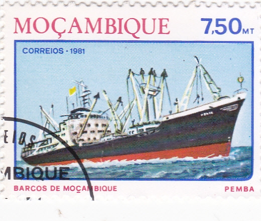 PEMBA -BARCO DE MOZAMBIQUE