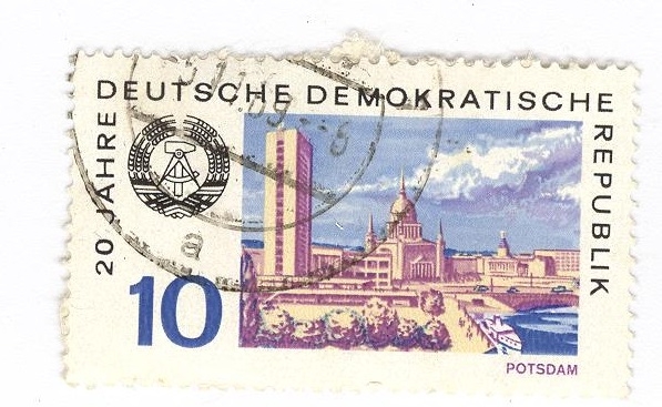 20 años de la República democrática alemana