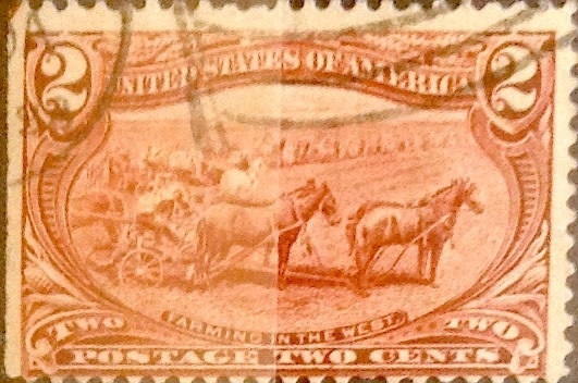 Intercambio 2,50 usd 2 cents. 1898
