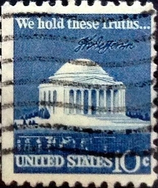 Intercambio 0,20 usd 10 cents. 1973