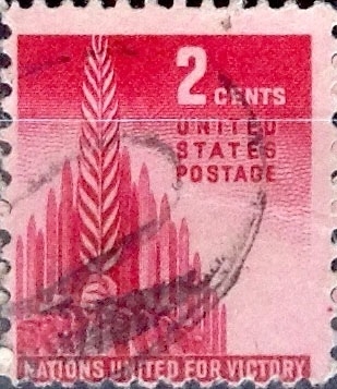 Intercambio 0,20 usd 2 cents. 1943