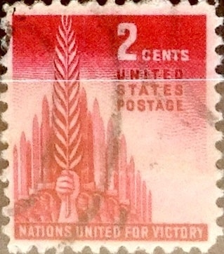 Intercambio 0,20 usd 2 cents. 1943