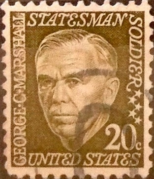 Intercambio 0,20 usd 20 cents. 1967